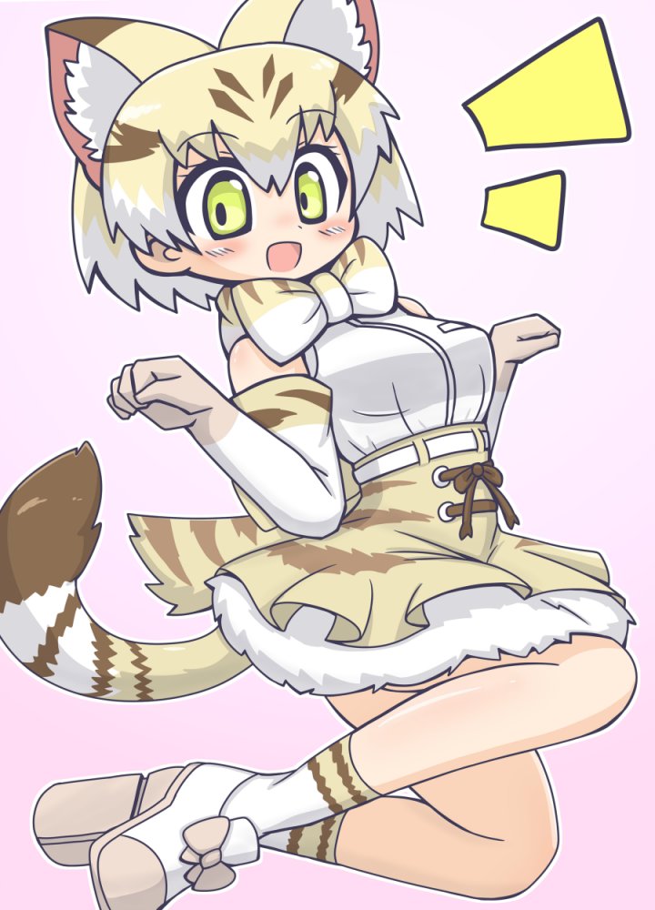 #今月描いた絵を晒そう
けものフレンズより。 