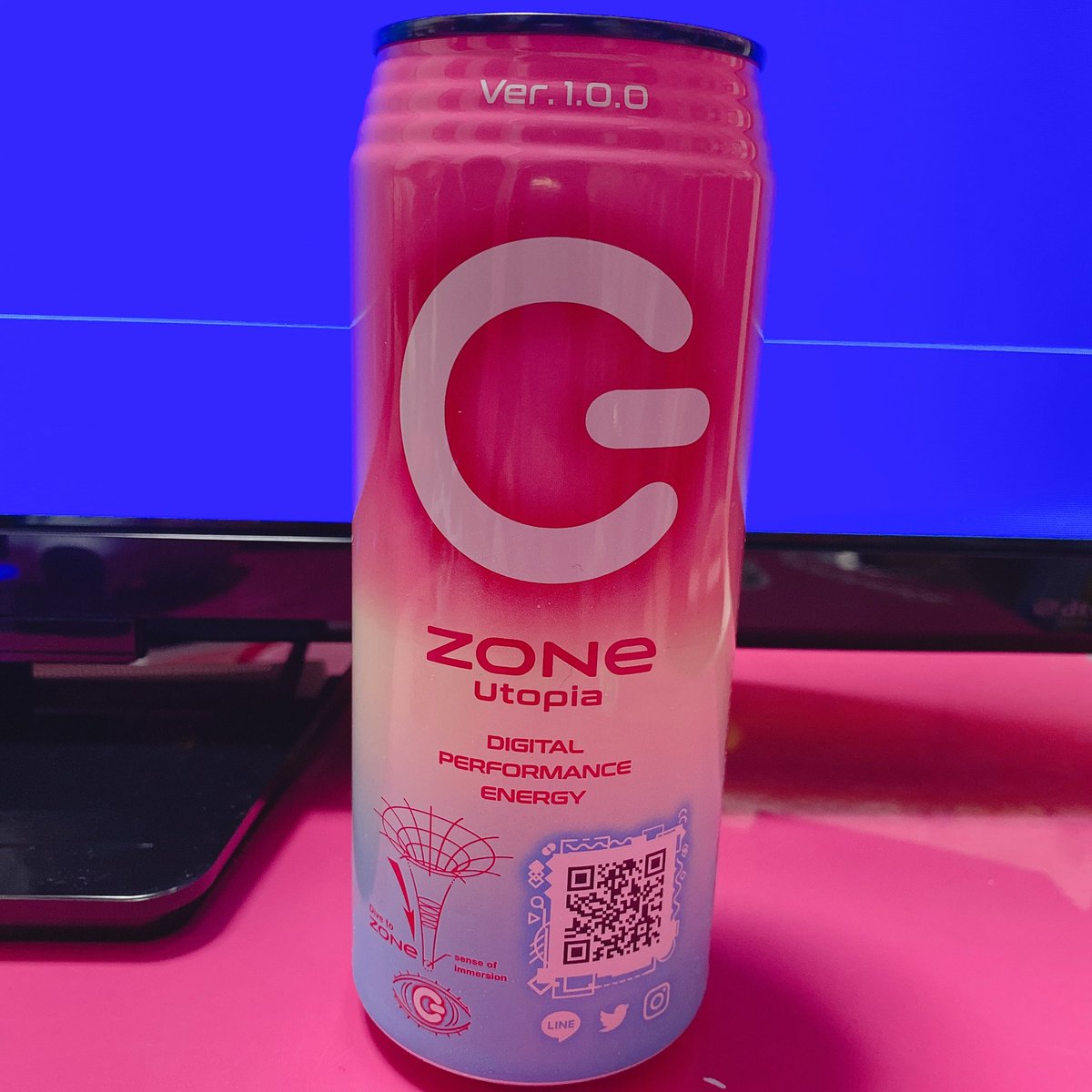 Riru00bb's tweet photo. ZONEのカロリー見て衝撃受けた
もうこれで１食いける🙂 https://t.co/5UpCNuLYSE