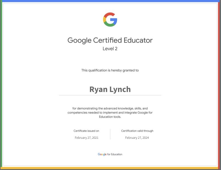 MrLynch93's tweet photo. Youβd have thought Iβd have this by now huh?
Learned a few new tips and tricks with the #GEG Bootcamp. We are all lifelong learners and I am excited to take the next steps in my #Google journey.
#GoogleEDU #GoogleClassroom #FutureTrainer https://t.co/gFnjlnvfIS