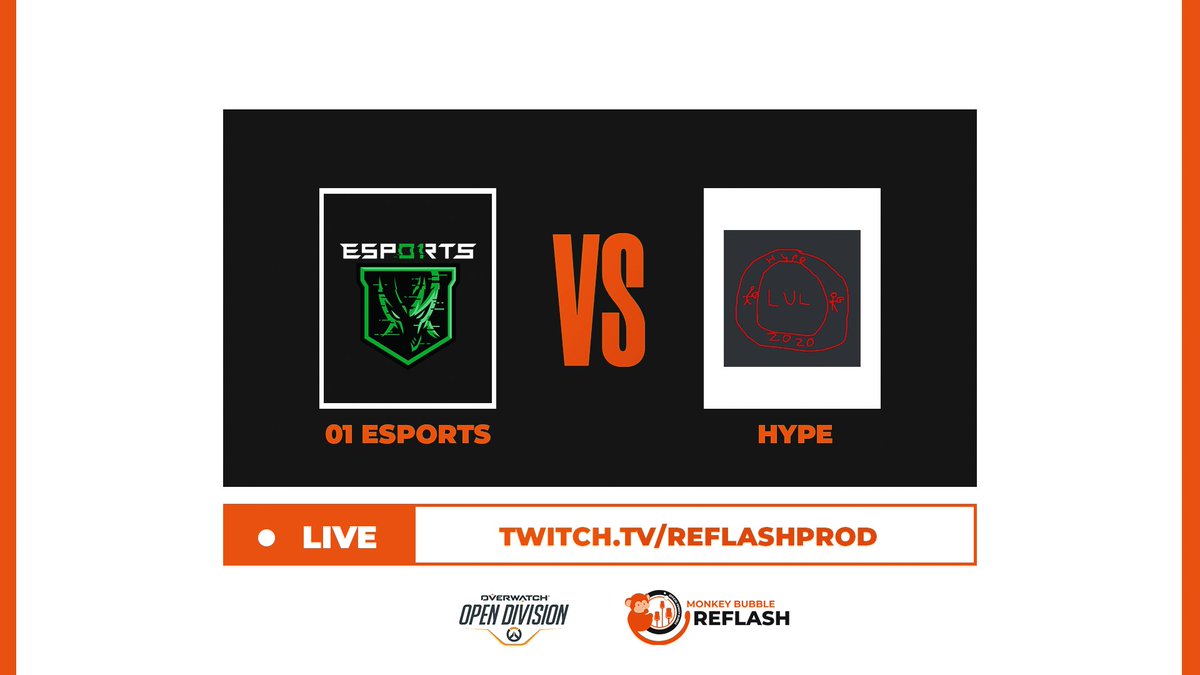 ReflashProd's tweet photo. Going live with our final day for Open Division EMEA!😌

⚔️ @01_Esports vs. @TeamHypeOW 

🔴 https://t.co/YtHV751f1g https://t.co/rlwTjMf87l