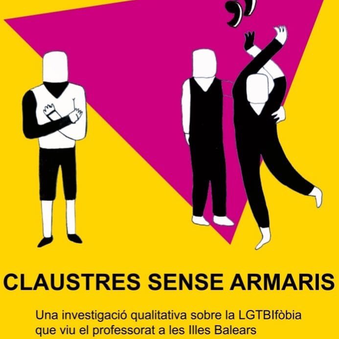 benamics's tweet photo. Ya está disponible la investigación con profesorado lgtbiq+ de las Islas Baleares 
realizado por y @liopardateatre  y @benamics, financiada por @conselleriadelapresidencia #culturaeigualdad @goib 
Maquetación y relatoría gráfica 🏄@natalia_farinyas https://t.co/nqqh2ThUMK