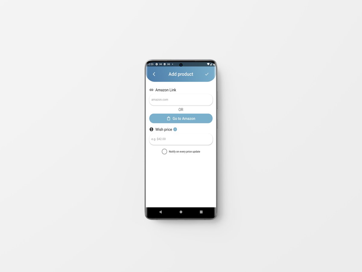 PriceNotify's tweet photo. PriceNotify got an update and displays now popular products if your products list is empty. The add product page was also improved. https://t.co/rwPatzRzq5