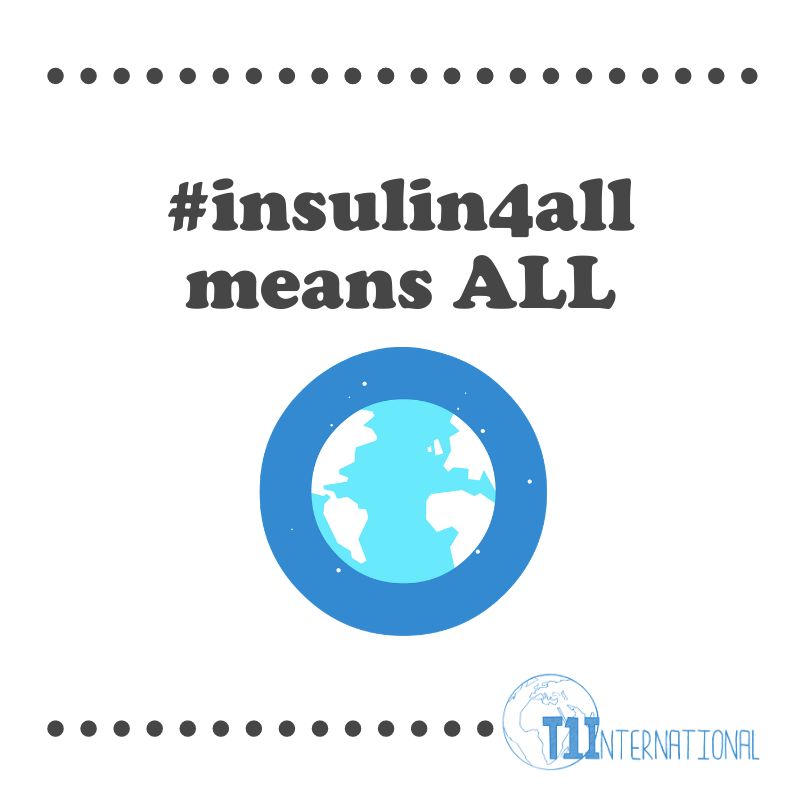 t1international's tweet image. #insulin4all impacts everyone. It is a life or death issue that crosses parties, borders and cultures.