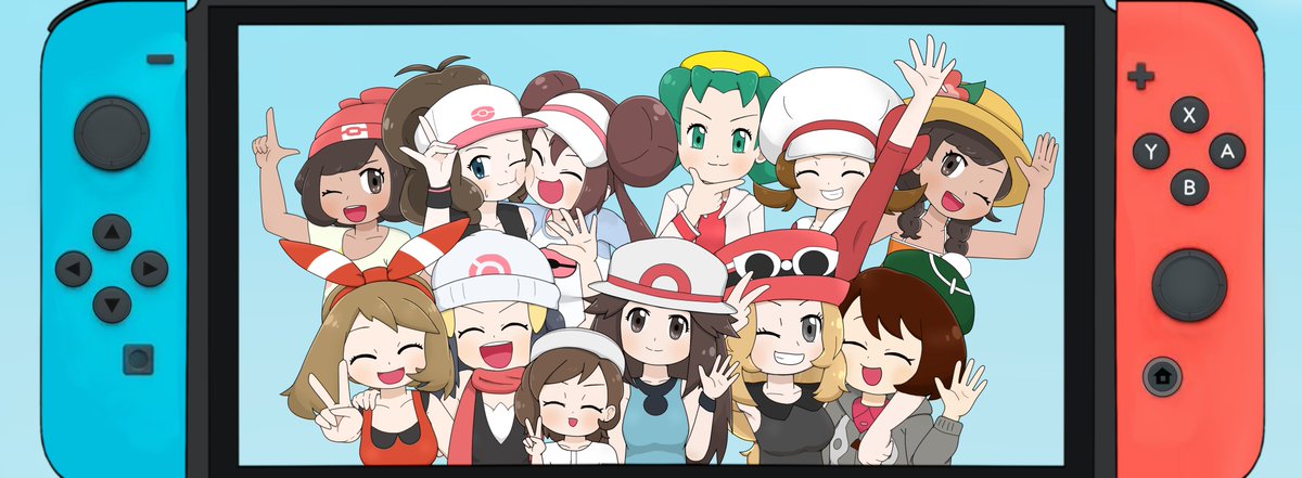 #今月描いた絵を晒そう
いつも通りと言えばいつも通りですね
あとひっそりと光沢と影のつけ方を変えてみてました 