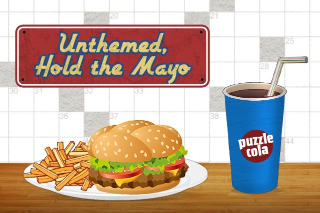 There is a new puzzle on my web site.  It is unthemed, but I named it after my hatred of mayonnaise.
kurtmakescrosswords.com/60-unthemed-ho…