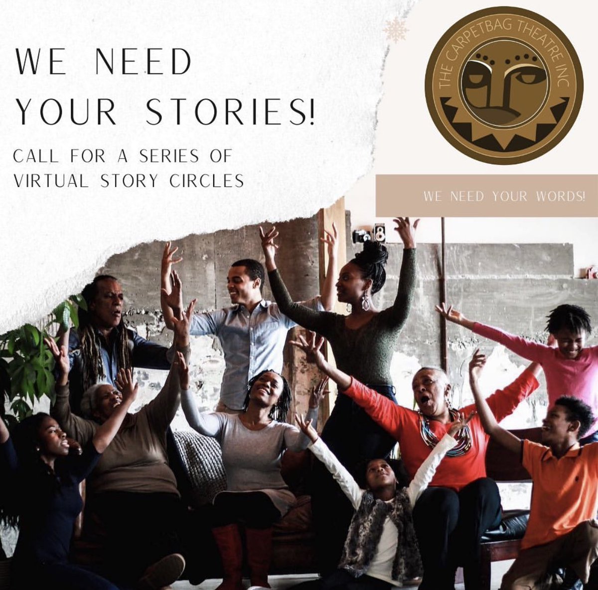 Over the next 4 weeks, we’ll be gathering stories from you, our community. We are holding space for you to share with us your stories while finding a way to connect more deeply during this time we must be apart. It’s your time to shine. 
Sign up at the link in our bio!