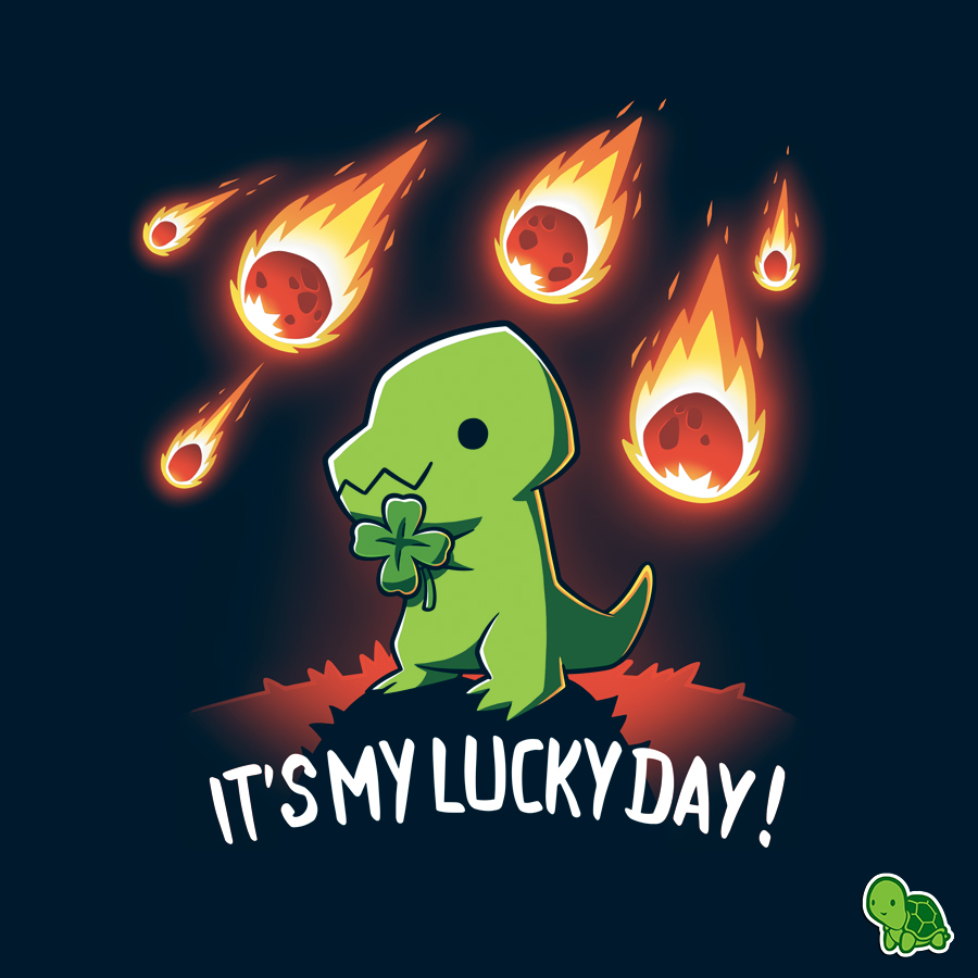 TeeTurtleHQ's tweet photo. This little guy needs at least five more four-leaf clovers. 😅
______________
#dinosaurartwork #dinosaurillustration #dinosaurdesigns #stpatricksdaysale #dinosaurday #dinosaurparty https://t.co/g69ckGxXFb