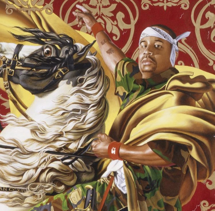 I dream of having @kehindewiley portraits in my home one day. Even if it’s reprints.