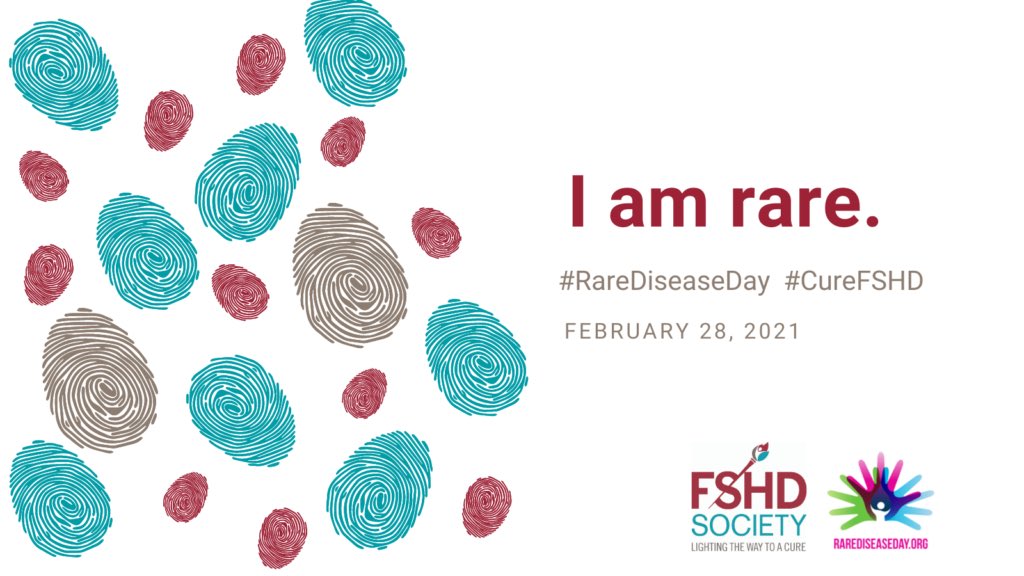 I have #FSHD a type of muscular dystrophy. Today I am celebrating the FSHD community and all of the amazing people in it. Thank you to the <a href="/FSHDSociety/">FSHD Society</a> for all you do to make our lives just a little bit easier 🙌🏼✨ #CUREFSHD #RareDiseaseDay