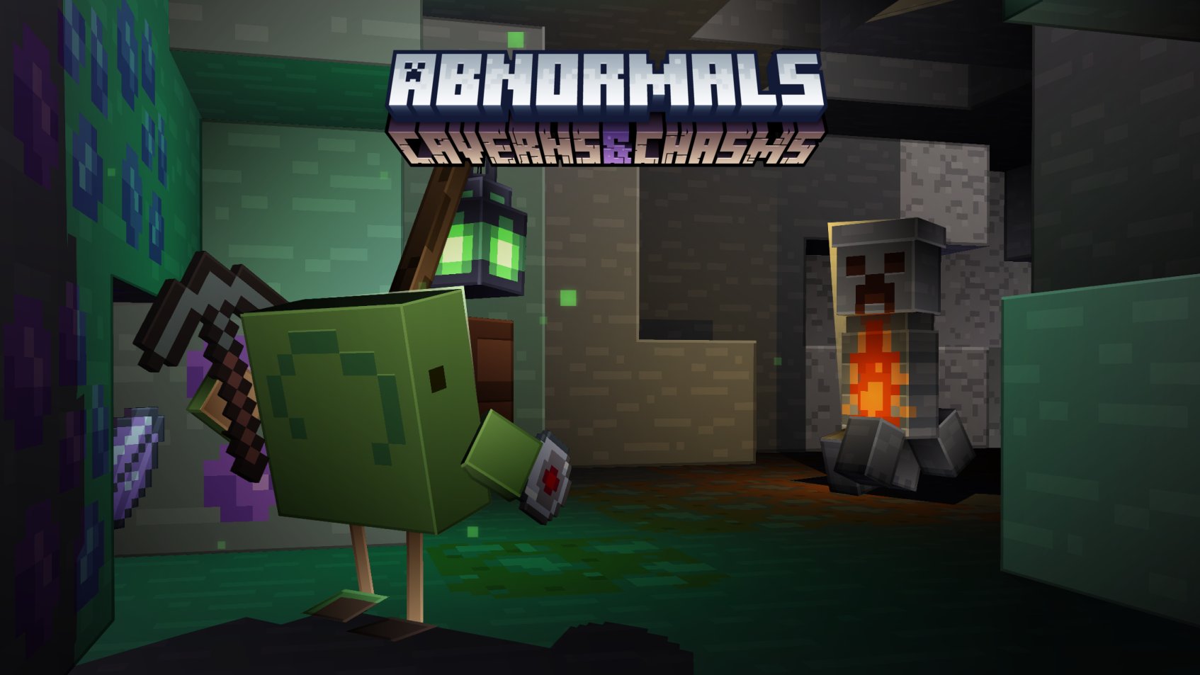 Team Abnormals Introducing Caverns And Chasms An Upcoming Mod Focused On Expanding The Underground This Mod Will Be Available For Patrons Server Boosters Of Our Discord Shortly Read