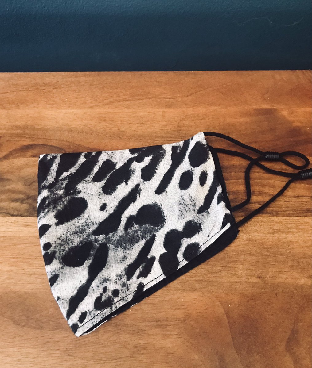 Samsthreads's tweet photo. Gorgeous new animal print masks in stock. Washable, breathable and double layered £9.99 #staysafe https://t.co/yoe6omcQ5Q