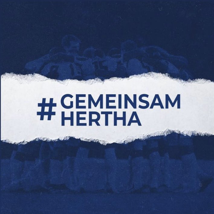 ald2rete's tweet image. #GEMEINSAMHERTHA @arnefriedrich @paulkeuter @HerthaBSC 
UNSERE AKTION AUF INSTAGRAM HATS GESCHAFFT! WIR HERTHANER HALTEN ZUSAMMEN!! 🔵⚪️