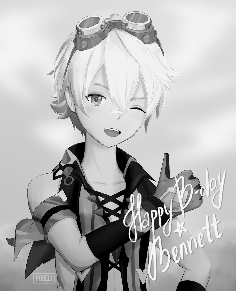pod_eli's tweet photo. Happy Birthday Benny🎁🎉
#GenshinImpact #Genshin_Impact #genshinimpactfanart #Bennett #原神 https://t.co/UxRUlAWikt