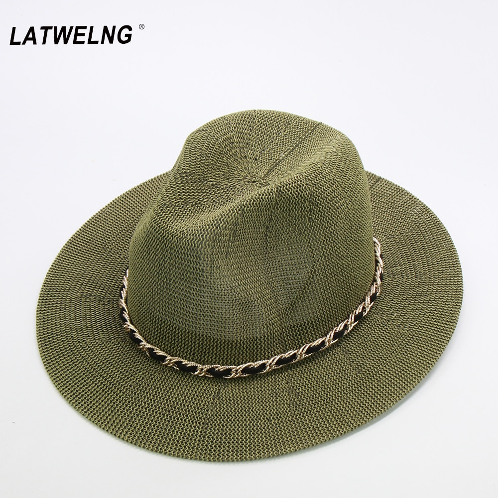 Gozzby1's tweet photo. Metal Chain Elegant Breathable Panama Hat https://t.co/Aum65G60dX
#fashion|#accessories|#forher|#lifestyle https://t.co/xpYsfg1pah