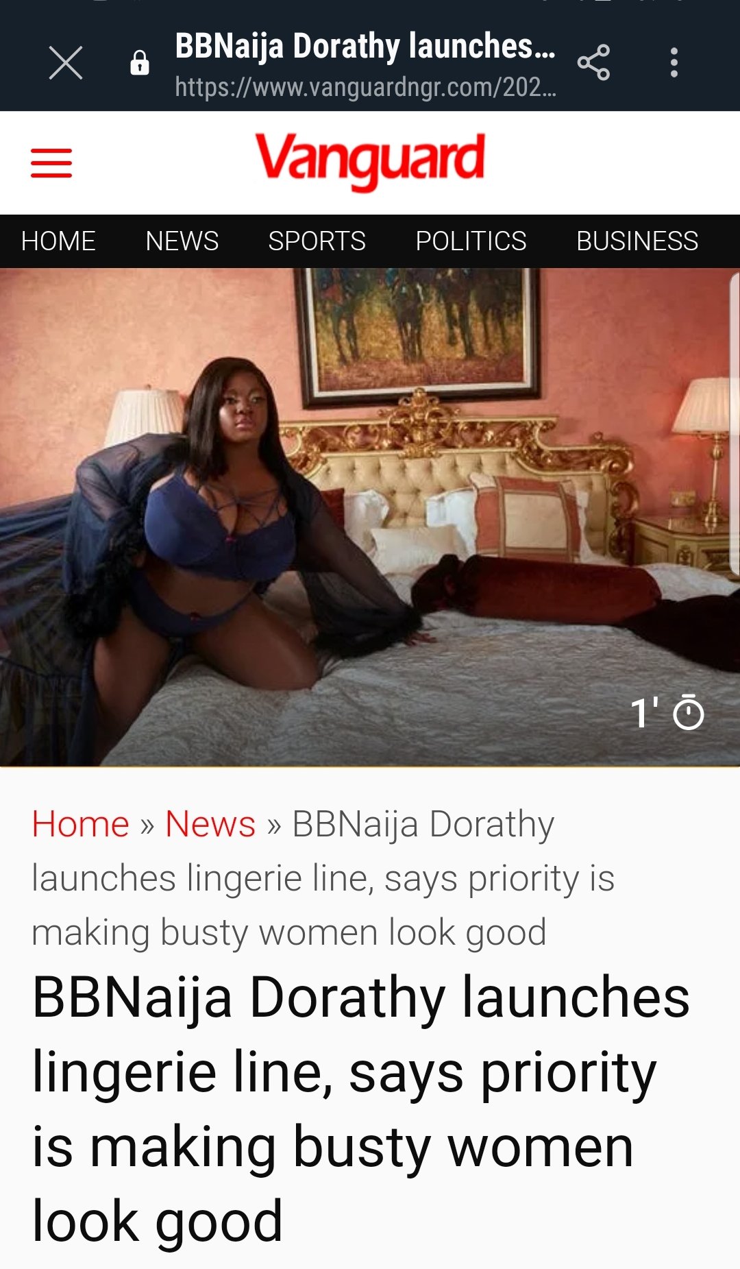 BBNaija Dorathy launches lingerie line, says priority is making