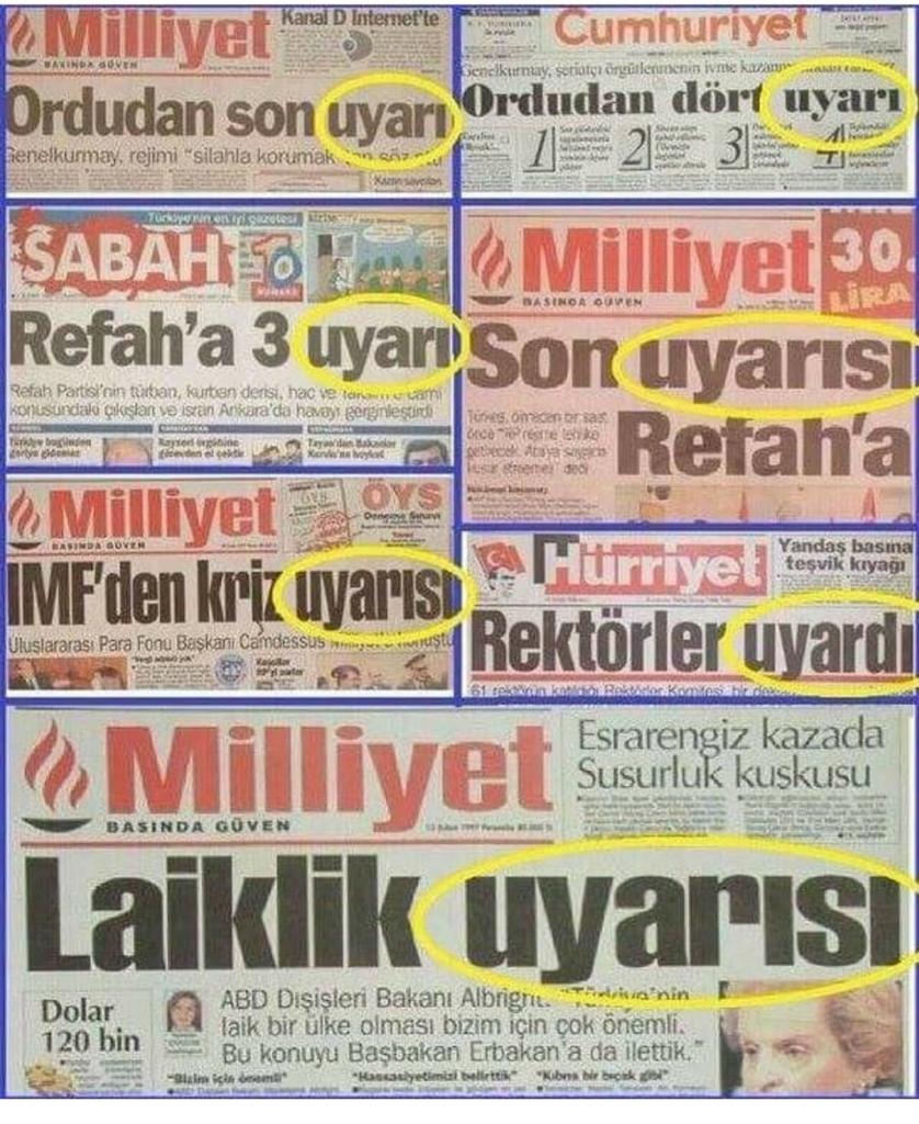 Demokrasi tarihimizin kara lekelerinden biri #28Şubat…

Milletin inancına, iradesine ve değerlerine alçakça saldıranları, onların şakşakçılarını, milletimize yaşatılan mağduriyetleri asla unutmayacağız.

Vesayet odaklarına ve darbecilere hiçbir zaman boyun eğmedik, eğmeyeceğiz.