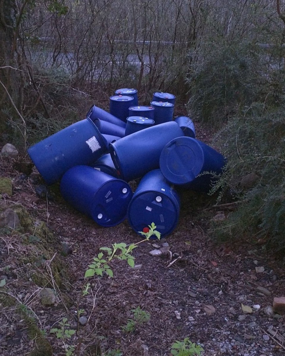 Make veganic compost. Blue barrels, cheap, strong, effective, stackable, recycled. Saw off top, make drain holes above where rats/mice chew (or protect with welded steel mesh underneath &amp; sides).  Add lid, stack together for warmth, wait #compost #veganic  #organic #composting