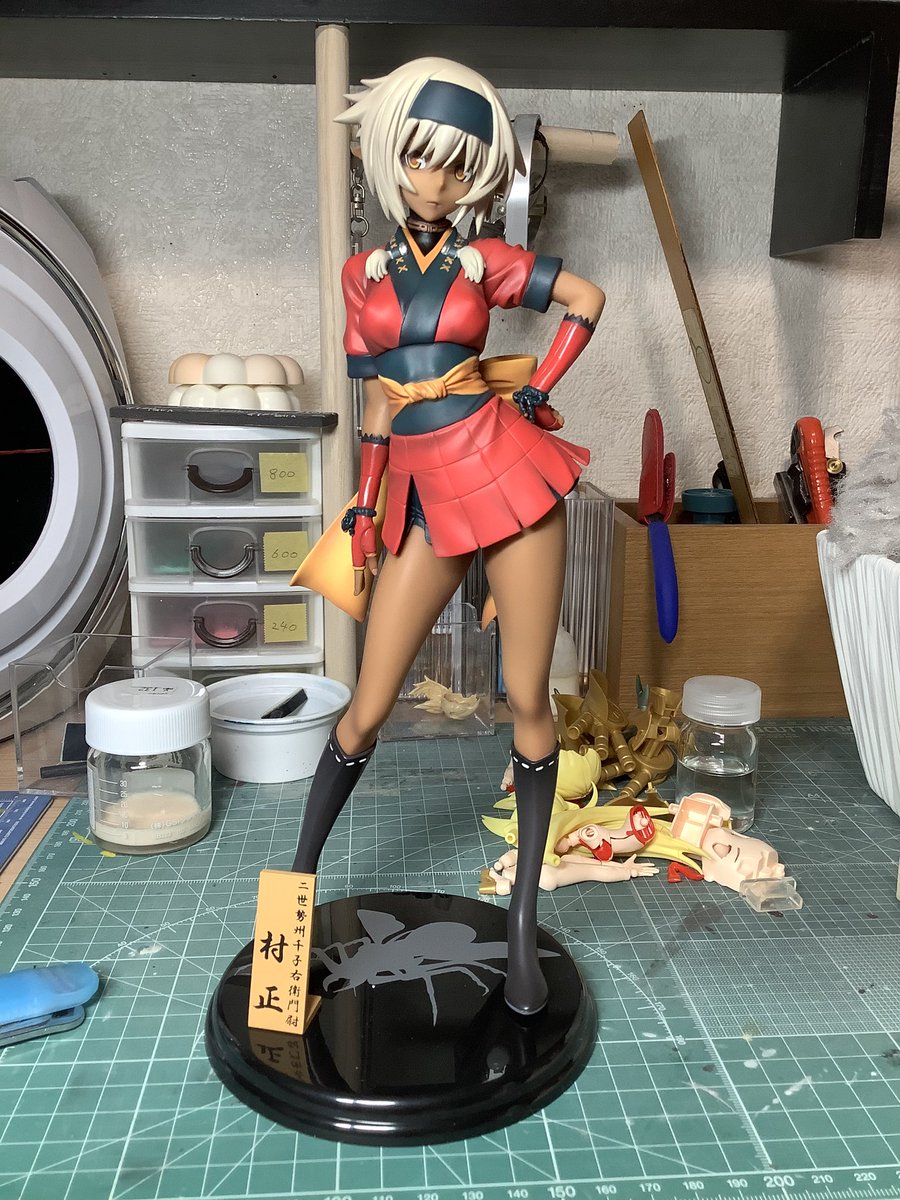 Wingより装甲悪鬼村正の二世村正のフィギュアが届く Togetter