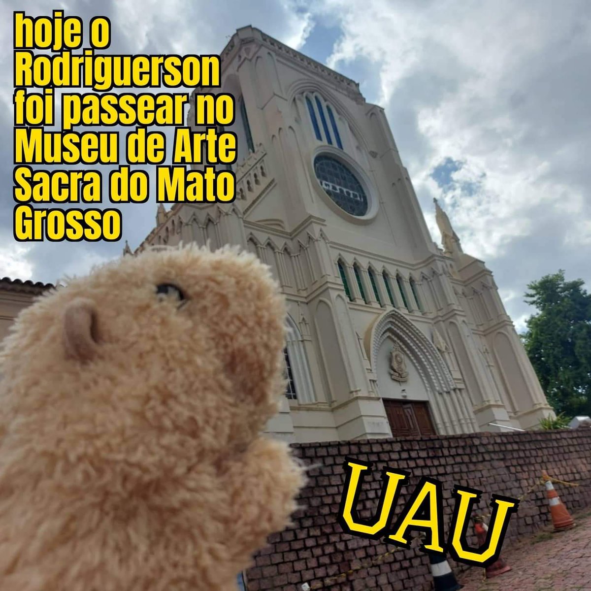 artesacramt's tweet photo. Ontem (27/02/2021) o #MASMT teve o privilégio de receber a visita do Tio Virso, da Mari e do Rodriguerson, atualmente morando em Cuiabá + https://t.co/RTQWVzgkaE