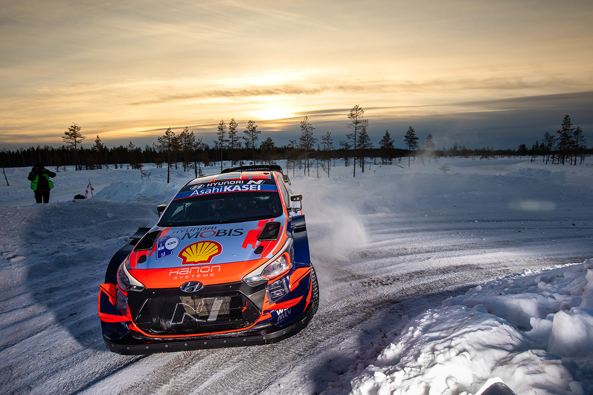 And that was a Hyundai winning in Finland !!! Congrats boys and girls for the job !!! #WRC #WRCLive #Hyundai #hyundaiwrc #rallytheworld #racing #ArcticRallyFinland #Motorsport