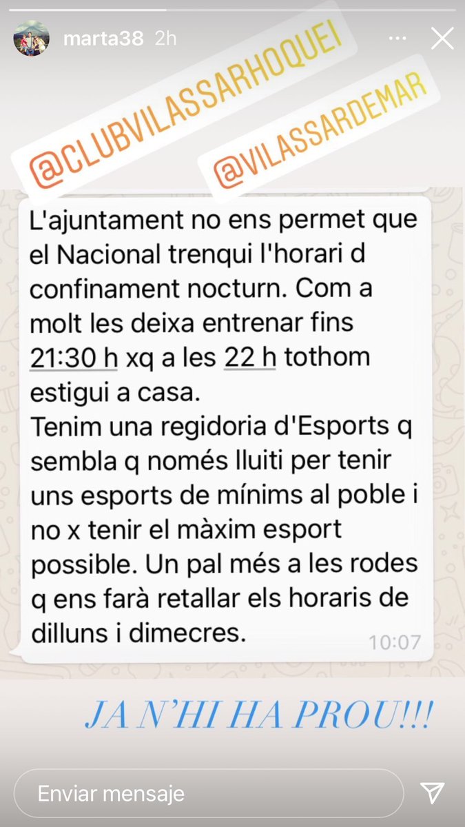 <a href="/VilassardeMar/">Vilassar de Mar</a> <a href="/procicat/">procicat</a> <a href="/govern/">Govern de Catalunya</a> NO TENIU VERGONYA!!!

Sou uns falsos, venuts, i tantes i tantea coses que us diria....🤐🤐🤐🤐

Govern d’esquerres damià???
I una meeeeee.....!!!!
I ara despres amenaçeu amb que si publiquem a les xarxes no ens fem cap be????, llei mordaça 2.0