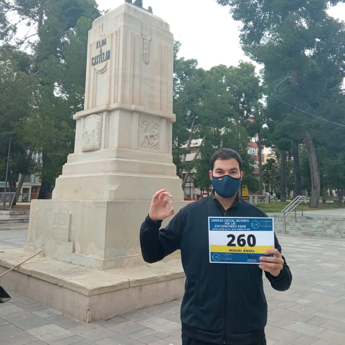 En el Día Mundial de las #EnfermedadesRaras he participado en la carrera virtual organizada por <a href="/SBarreres/">Sense Barreres</a> #YoCorroPorSenseBarreres