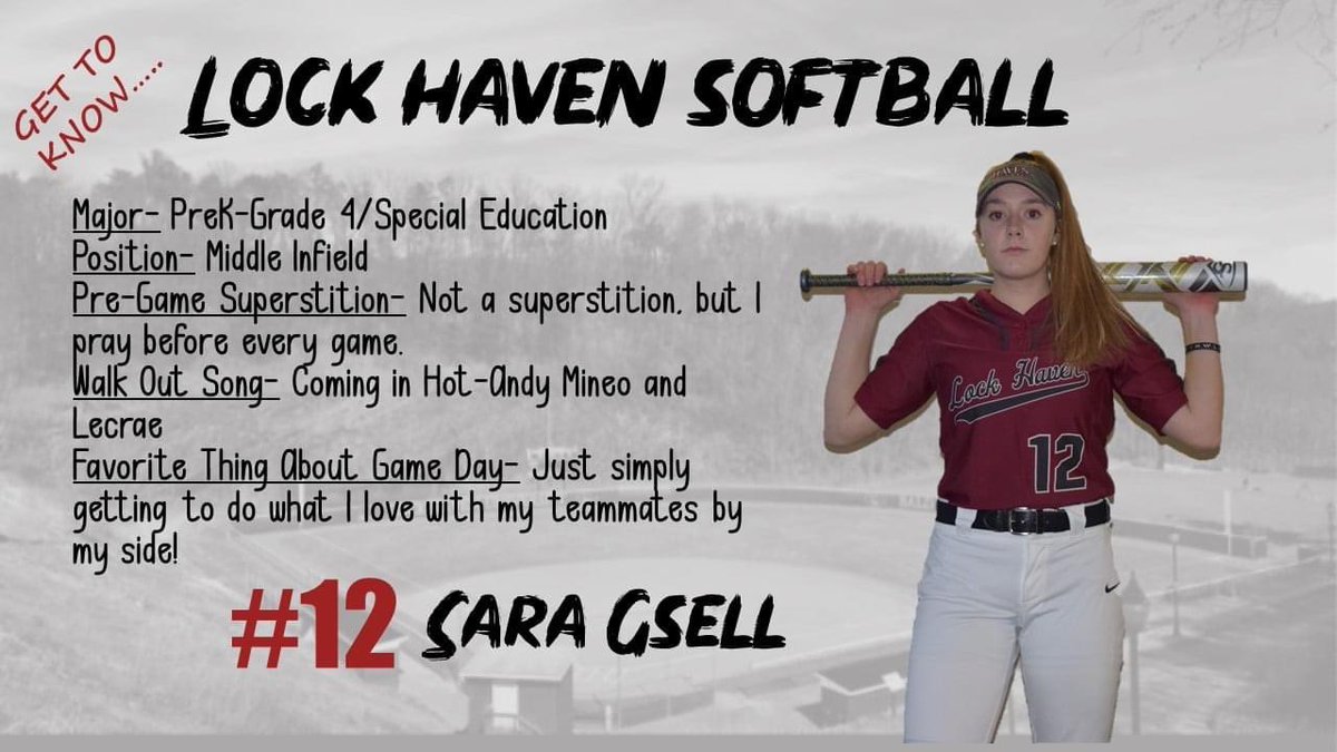 LHUSoftball's tweet photo. Today we move into our senior class! We are highlighting Sara Gsell and Stefanie O'Grady- both play in the middle infield! https://t.co/ICvVRoqK2i