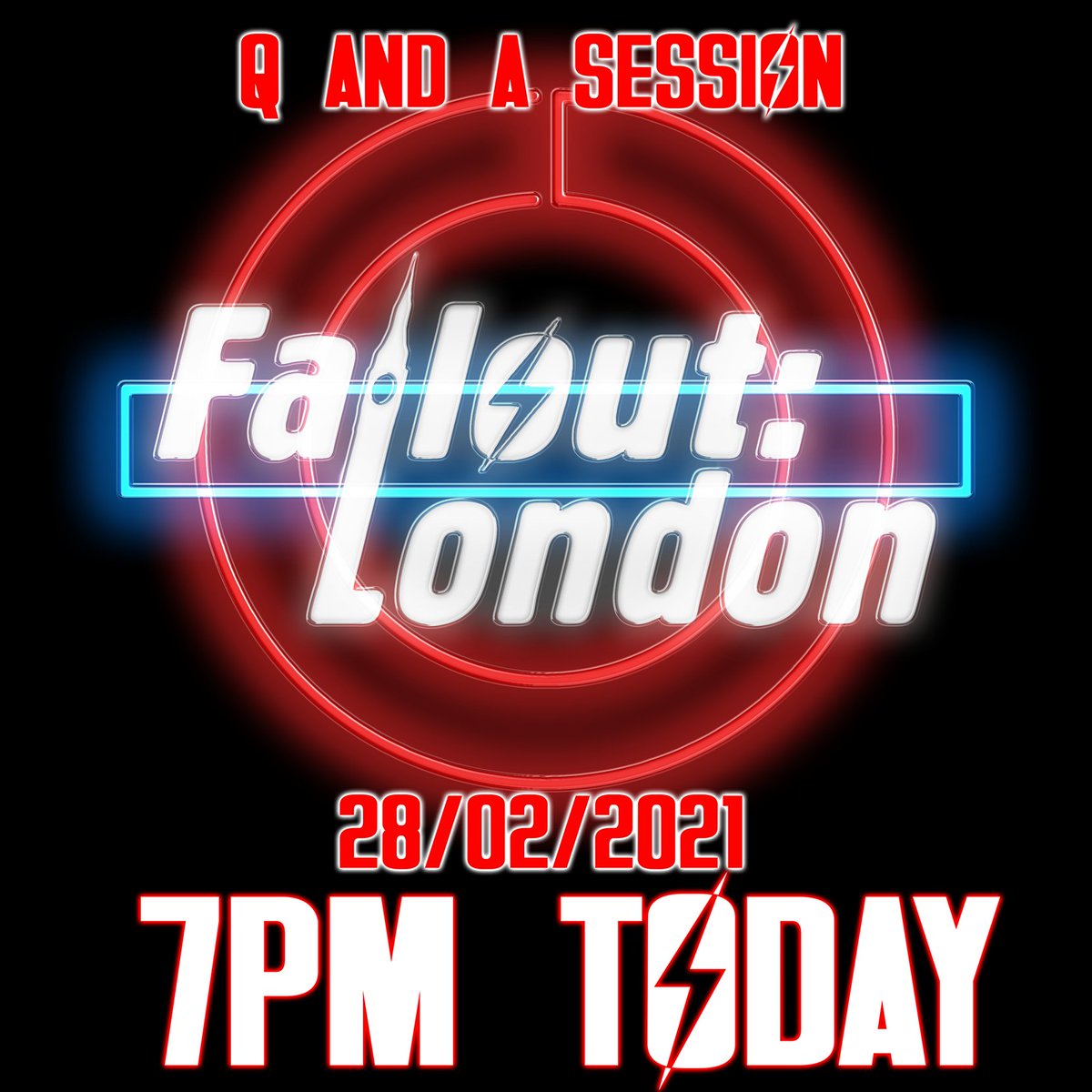 Fallout London Fallout London Q A Session 28th February 21 7pm Gmt Twitch T Co Hg2vbnk0d4 Youtube T Co H2noxvokmw Discord T Co To2tf1y1pf T Co Dlopsbfqst
