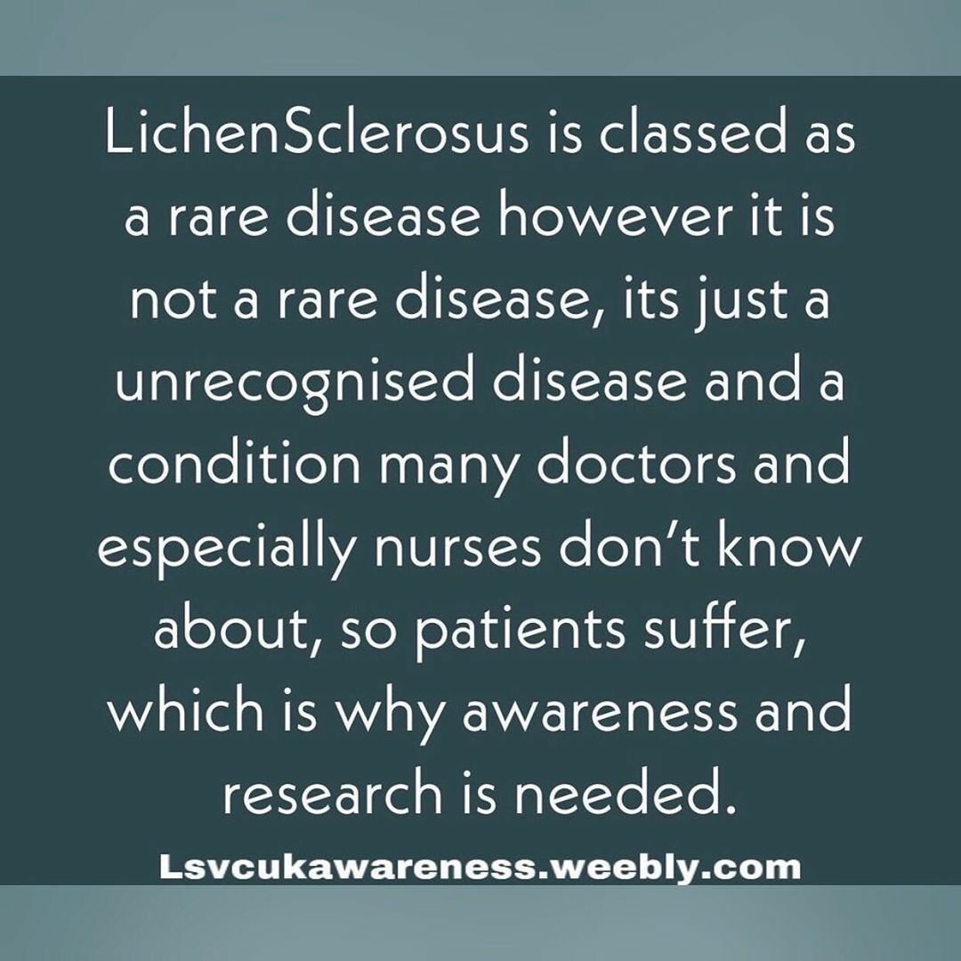 #RareDiseaseDay2021 #RareDiseaseDay 

#LichenSclerosus 
rarediseases.org/rare-diseases/…

#VulvalCancer 
cancerresearchuk.org/about-cancer/v…

#rarecancer #autoimmunedisease #awarenesssaveslives #cancer #vulvaldisease #vulvalhealth