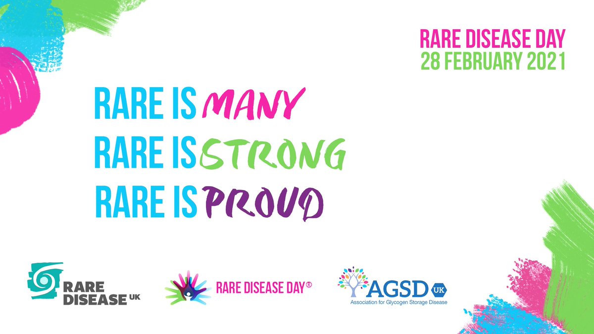 #RareDiseaseDay2021 is here!
Head over to our Facebook page to see our week of rare disease posts, including a special fundraising personal story. #rareisstrong