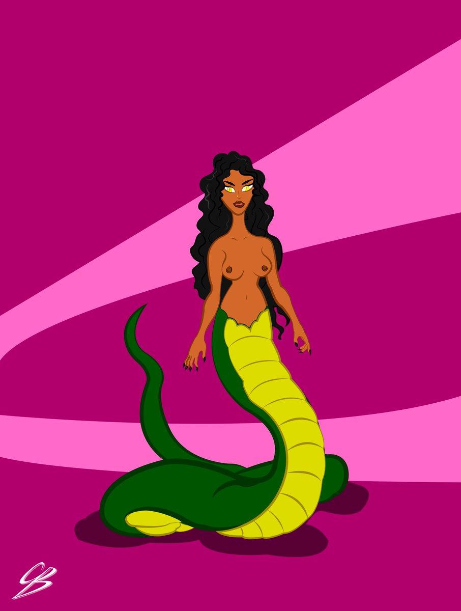 cd_buelvas's tweet photo. #ilustracion #ilustration #vectores #vectors #nude #lamia #lamiagirl #snakegirl #lamiagirlnude #nudelamiagirl #nudeillustration #desnuda #naked #monstergirl https://t.co/f6YbuB7WYr