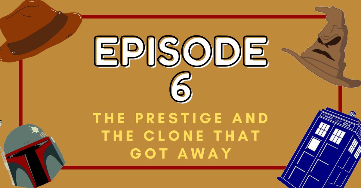 OwnMuseumPod's tweet image. Our latest episode "The Prestige and The Clone That Got Away" is out now on Anchor, Apple Podcasts, Google Podcasts, Spotify and YouTube!
anchor.fm/lostinhisownmu… 
#PodernFamily
