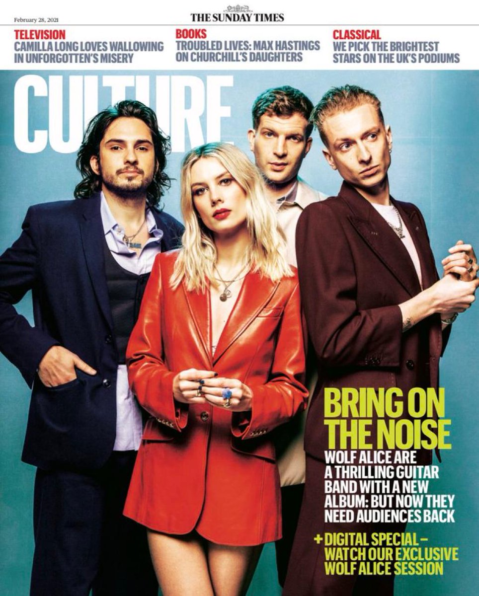 Thank you <a href="/ST_Culture/">Sunday Times Culture</a> 💙

thetimes.co.uk/article/wolf-a…

Words by <a href="/JonathanDean_/">Jonathan Dean</a>
Photography: Alex Lake
Stylist: Nick Royal 
Make Up: Jenny Glynn
Hair: Jadah Dale