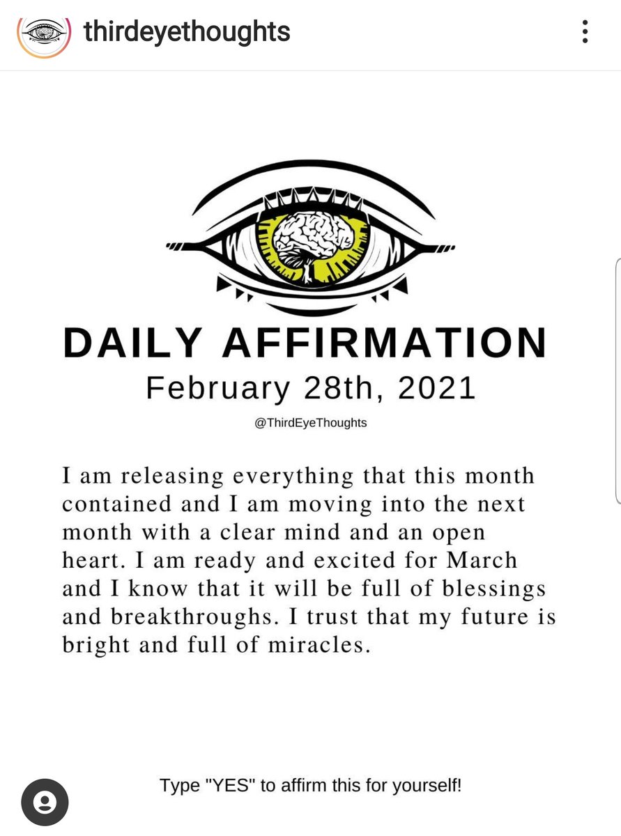 February 28th
Happy Sunday my friends! Go forth spreading Peace, Love and Joy!