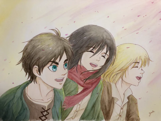 #引用RTで絵をあげて5人指名してバトンでお気に入りの絵を載せる
のじさんからバトンいただきました☺️
のじさんありがとー?
お気に入りの絵、今の気分で選んでみました✨
今回はアンカーでお願いします?? https://t.co/kKzS4Wq2aE 