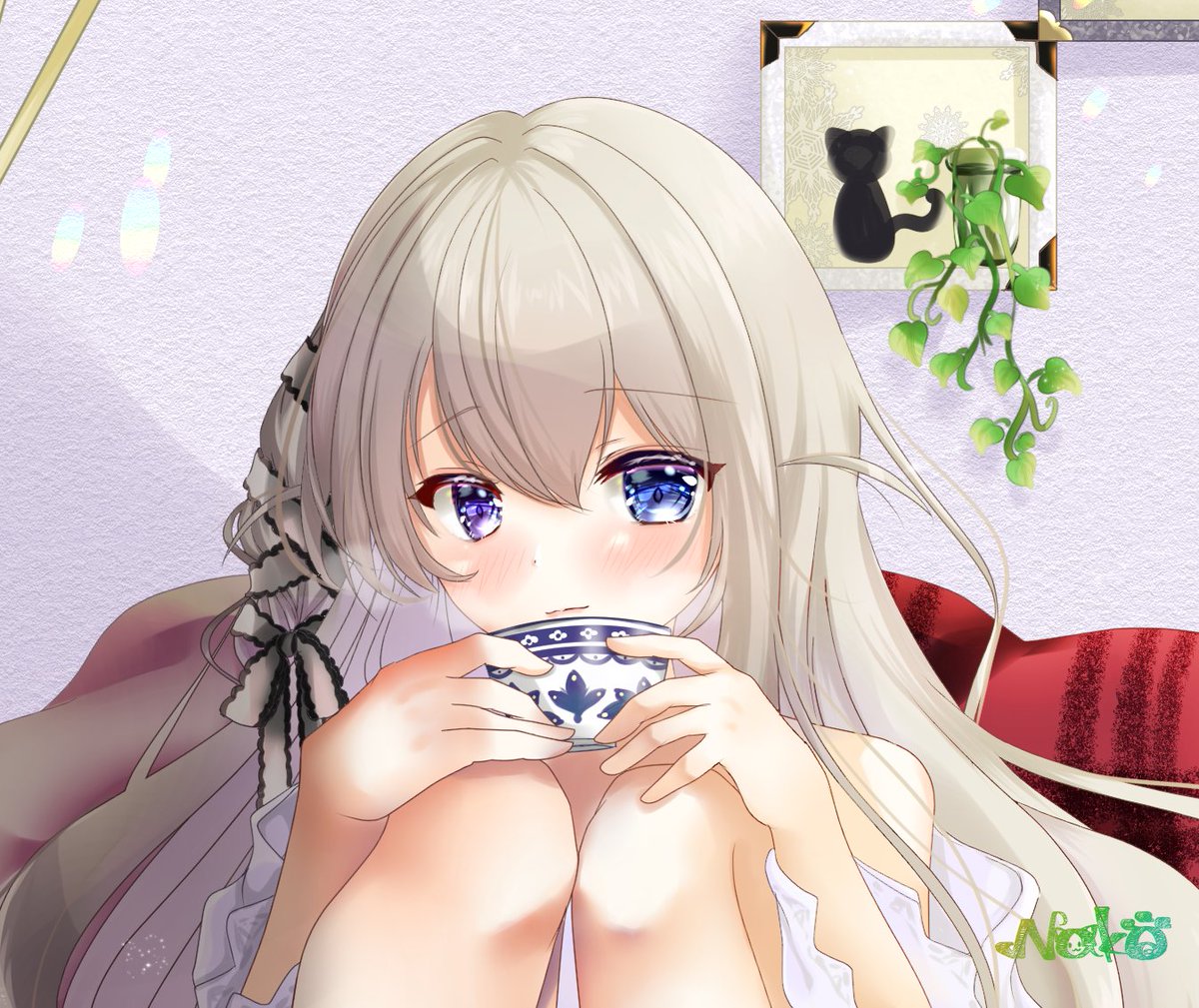 「「指揮官もあったまります?ふふ」
新イベントで一番可愛い!ムルマンスクちゃんと一」|なこにゃ🌸ゆったり生存中のイラスト