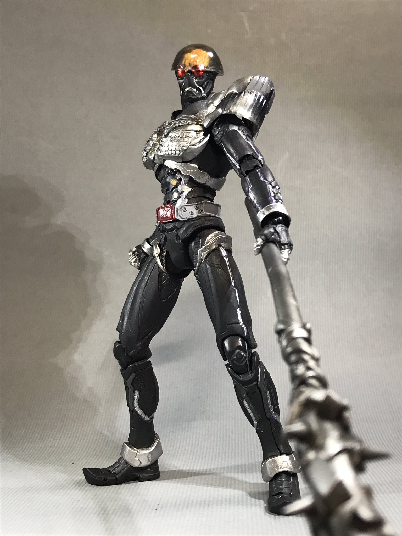 シルバー ハカイダーと銀エビの2体セット 約25cm東映レトロソフビコレクション 2017年7月24日受注開始！ ［東映レトロソフビコレクション］第