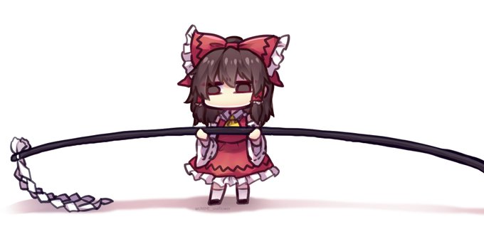 #深夜の真剣お絵描き60分一本勝負
n年後のお祓い棒 