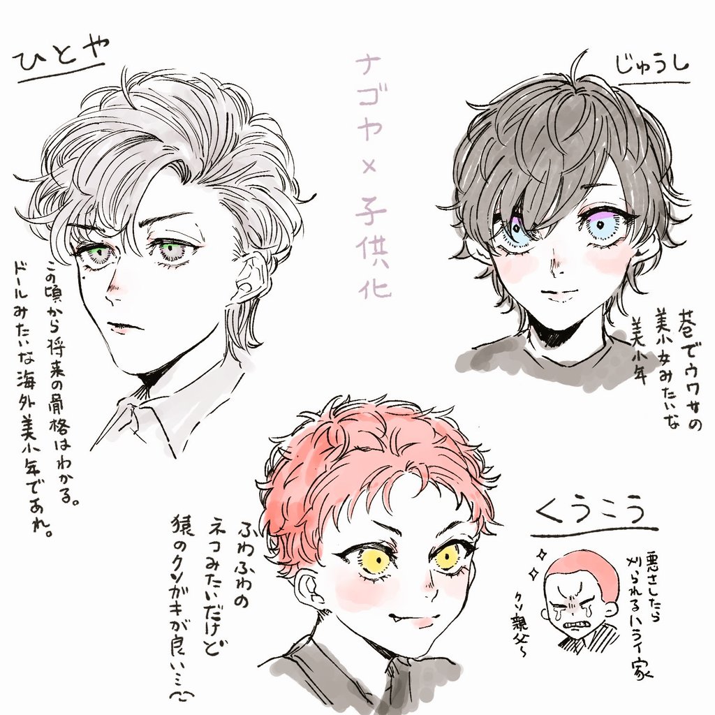 ナゴヤの子供の頃が見たいよ という
夢と希望詰めたご都合落書き 