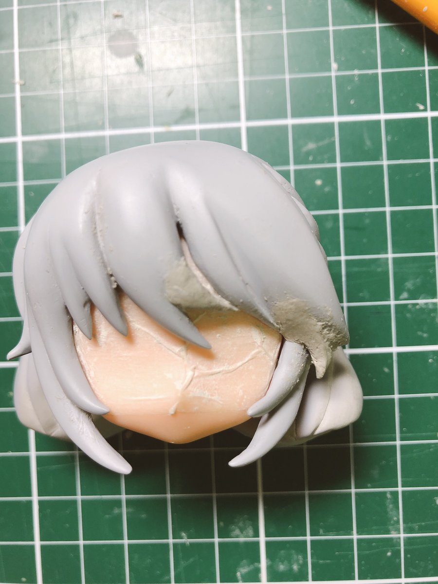 acokmcy's tweet photo. 誕生日に間に合わなかったけどユニ先輩のねんどろヘッド作ろうとしてる
折角だからあげとこ https://t.co/2ZhCX3JIce