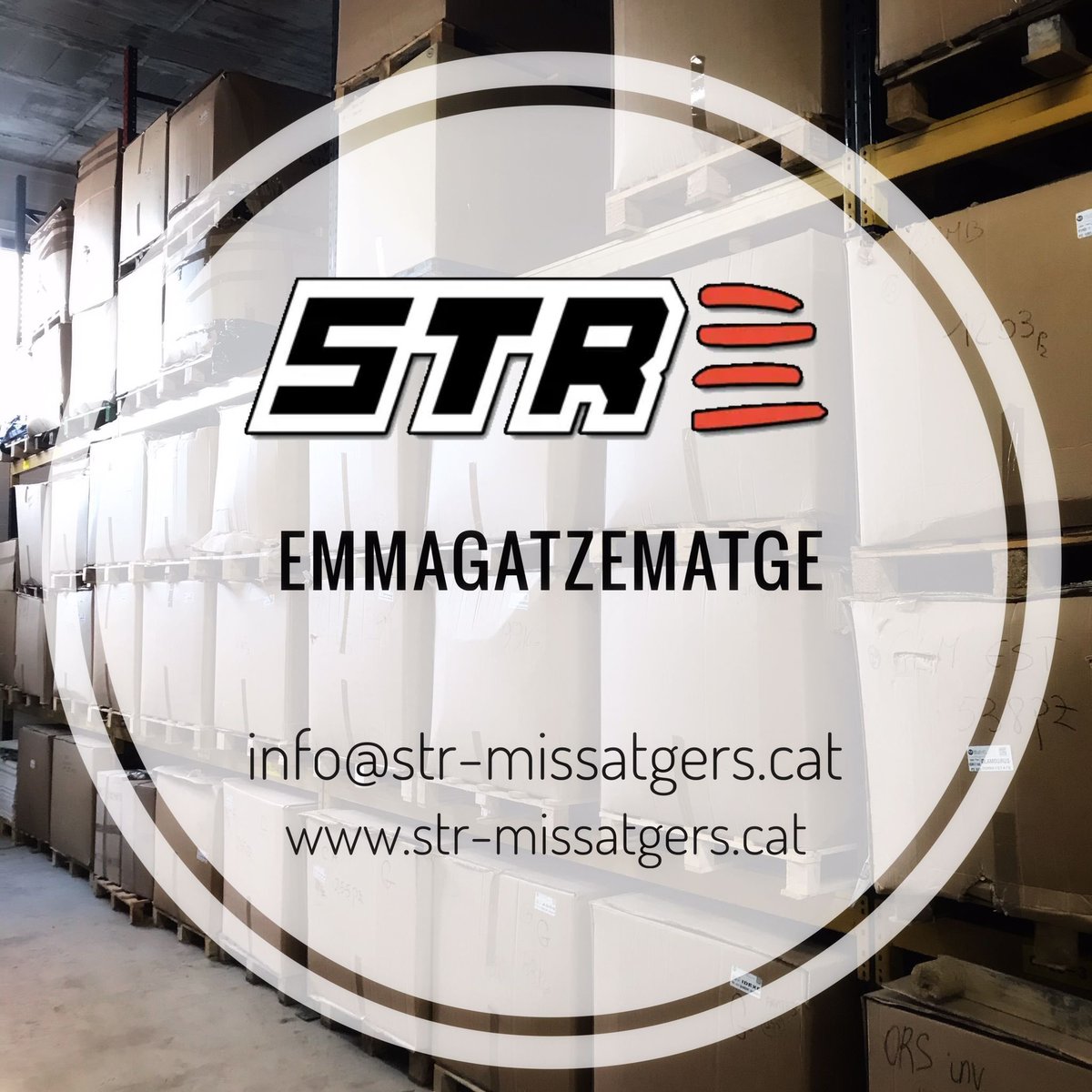 STRMissatgers's tweet photo. Busques solucions per a l’emmagatzematge i distribució del teu material?
A STR oferim solucions adaptades per a petites i grans empreses!
#emmagatzematge #almacenaje #picking #packing #distribucio #dustribucion #mataro #STRMissatgers #missatgeria #missatgers #mensajeria #courier https://t.co/eVCtP5tAPp