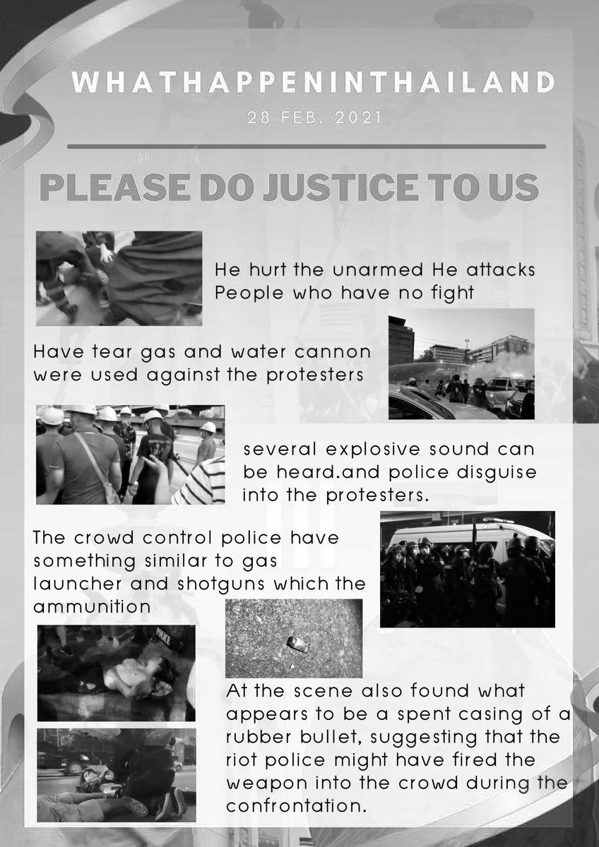 🚨Please RT, We need your attention

#ม็อบ28กุมภา #WhatsHappeningInThailand