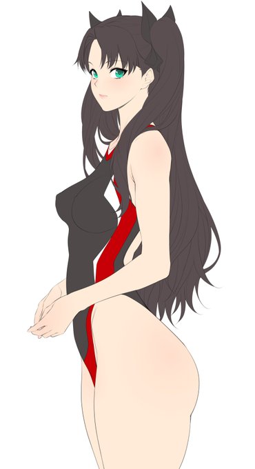 凛ちゃんの競泳水着 