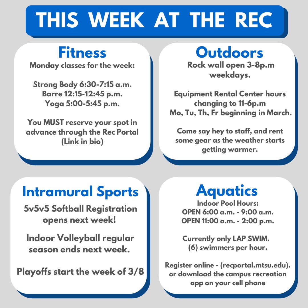 MTSU Campus Rec tweet media