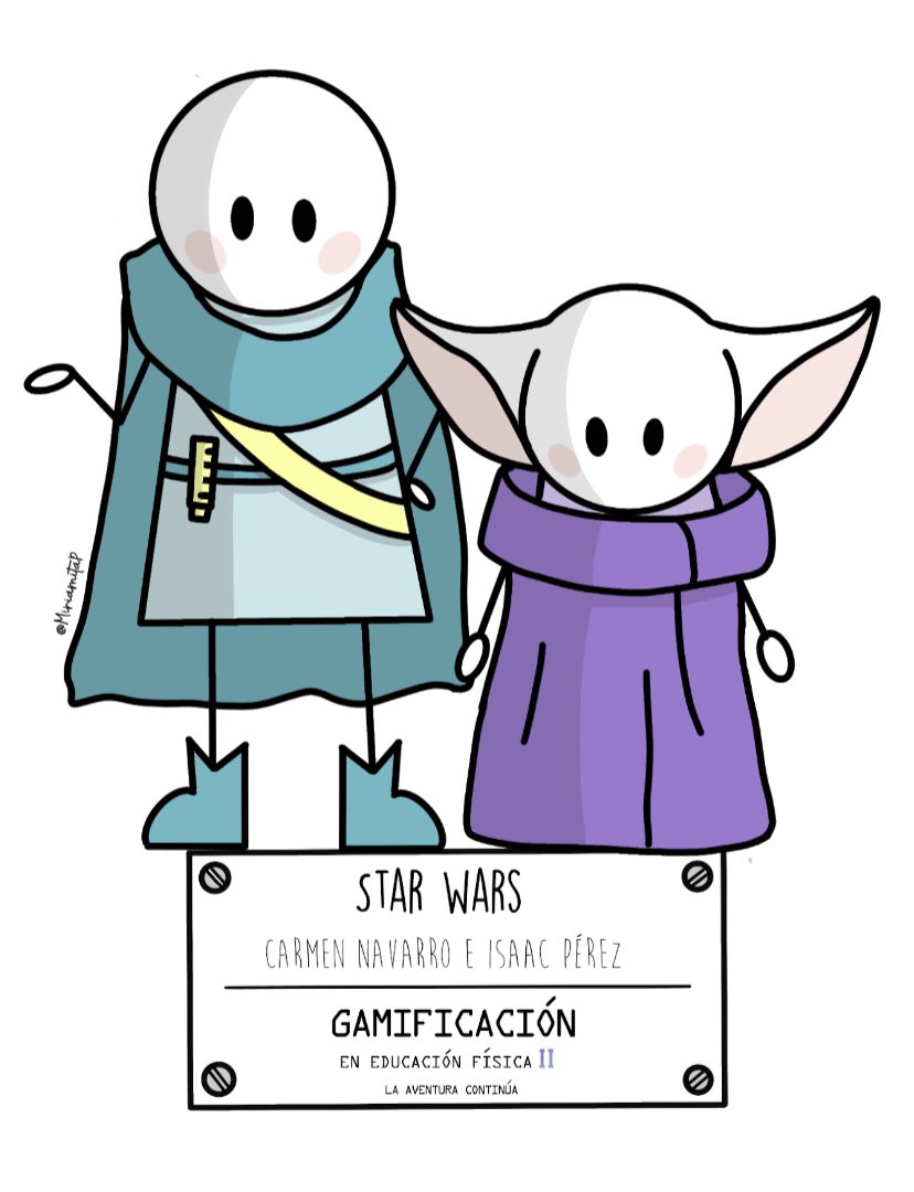 sebastiani64's tweet photo. STAR WARS: EL DESPERTAR DE LA EDUCACIÓN FÍSICA
(Carmen Navarro &amp; Issac J. Pérez)
En ‘Gamificación en Educación Física II - La aventura continúa” 
Cuando el lado oscuro enciende la chispa ... ▶️ https://t.co/b52uL1YXFu
Ilustración de @MiriamitaP 
🔗 https://t.co/HBJSI3BaHP https://t.co/c9OOIENUEj