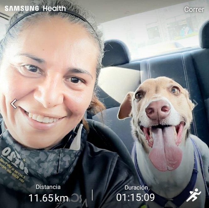 #domingodeesfuerzo #sundayfunday #yoelegicorrer  #aquiyasecorrio with the best #runningpartner ever! 😷🐶🐾
@ComuniRunners