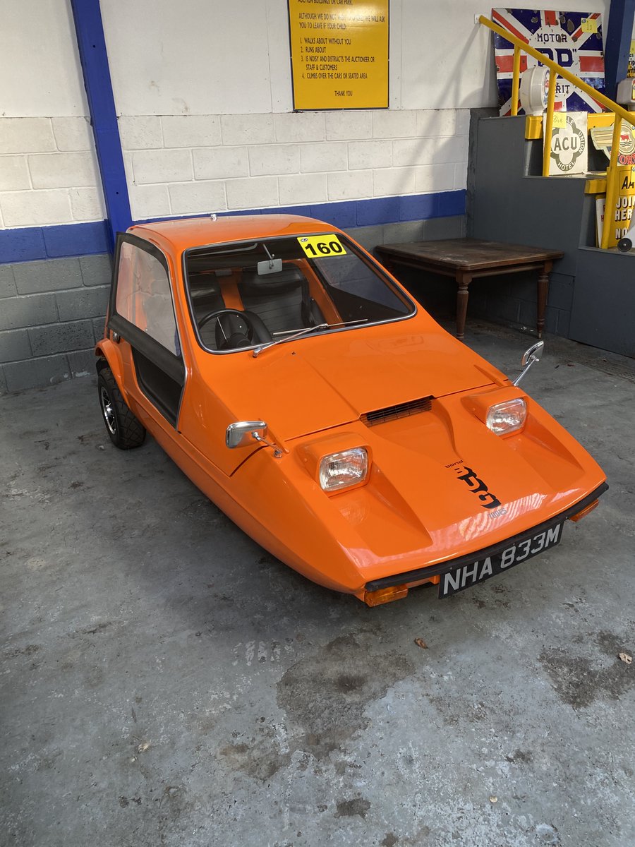 LUDENClassics's tweet photo. Bond Bug sells for Β£27,000 plus commission. Madness! https://t.co/9q8BZhNYm5