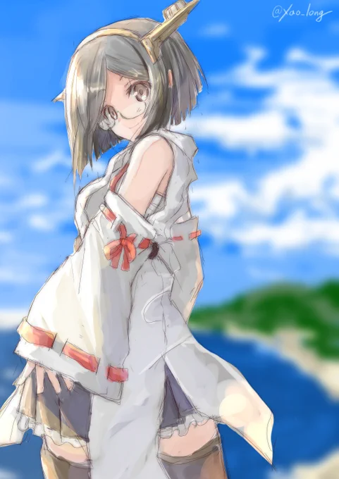 霧島さん。金剛型はみんな魅力的ですね。
#艦これ版深夜の真剣お絵描き60分一本勝負
#艦これ版真剣お絵描き60分一本勝負_20210228 