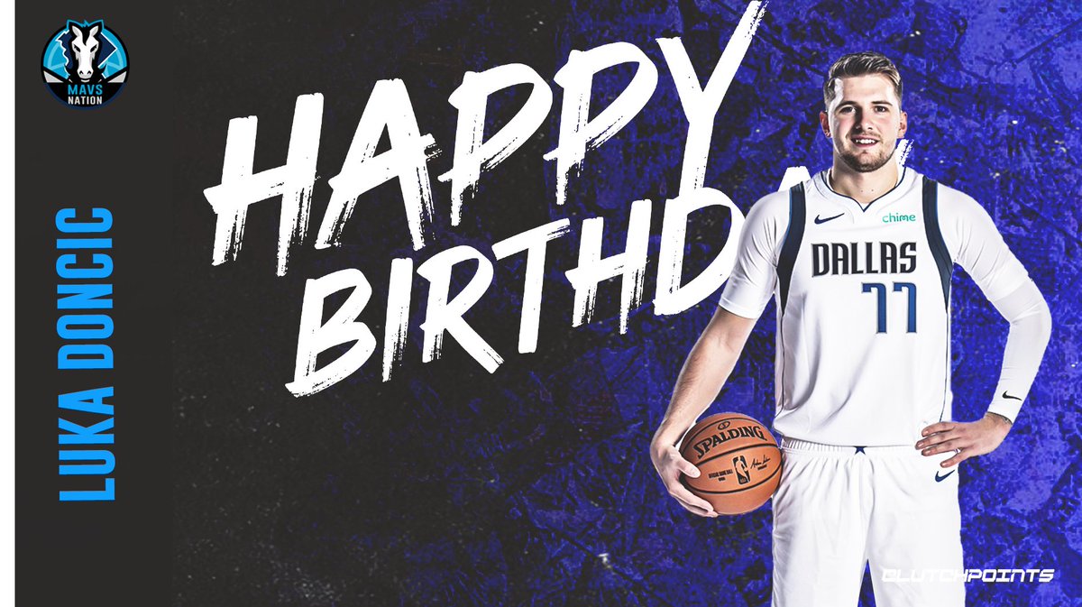 ClutchPoints on X: "Join ClutchPoints in wishing the wonderkid, Luka Doncic, a happy 22nd birthday! https://t.co/tud0wc706W" / X