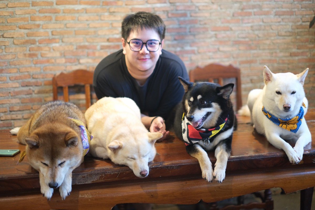 MarchMaer's tweet photo. หมาอะเรียก Dog แต่ถ้าอยาก อ๊อกๆ ต้องทำไง 555 😅 #inucafe https://t.co/SX3ZIDat1v